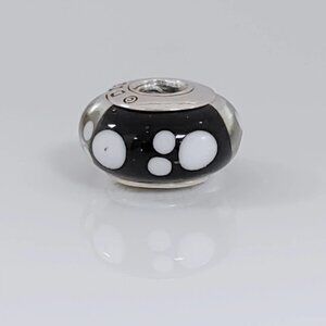 Pandora Classic Mickey Murano Charm Murano Glass Bead Charm S925 ALE